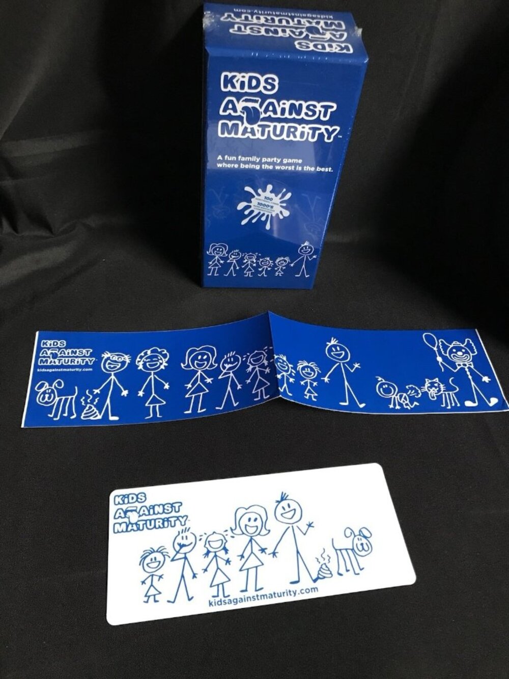 Kids Against Maturity Family Party Game, 1000+ Cards, Ages 8+, 4+ Players